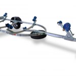 Remorque nautique galvanisée série Nautico 5000 x 1670 mm | 500 kg