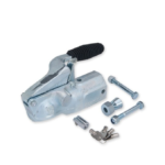 Attelage de remorque KNOTT KFG35 avec dispositif antivol intégré.