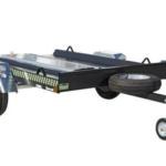 Remorque pour moto peinte, série Moto-Quad, 3000 x 1590 mm | 500 kg