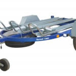 Remorque pour moto peinte, série Moto-Quad, 3000 x 1590 mm | 500 kg