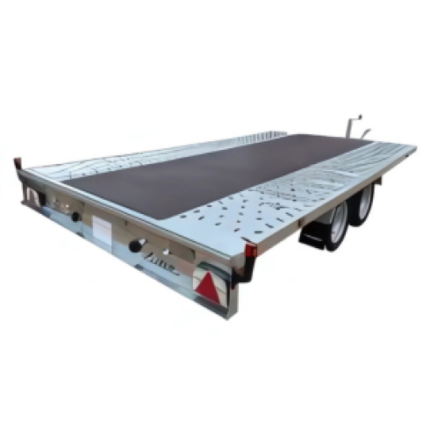 Remorque porte-voitures Lider 43720 avec plancher en bois