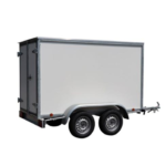 Fourgon double essieu et porte arrière double BW Trailers
